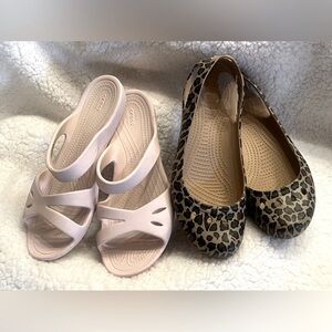 Pre-Owned 2 Pairs Crocs Shoes